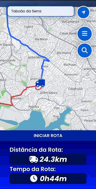Interface de Navegação